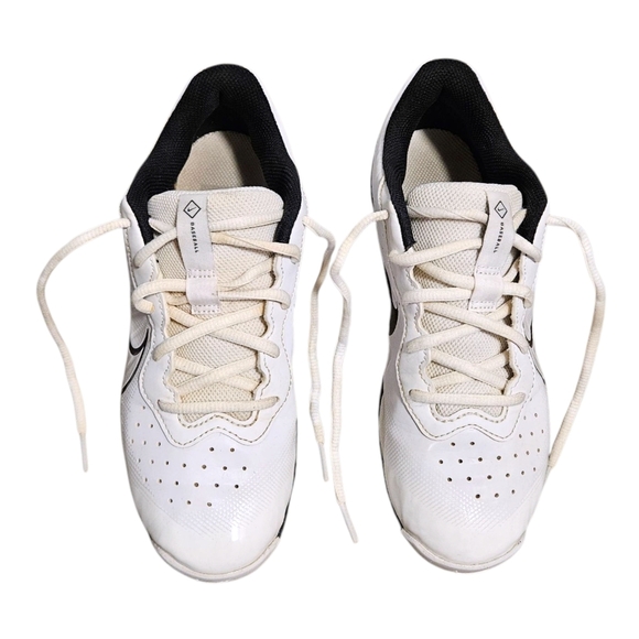 Nike Alpha Huarache 4 Keystone Rubber Baseball Cleats DJ6525-101 Fastflex Sz 5.5 - Picture 6 of 14